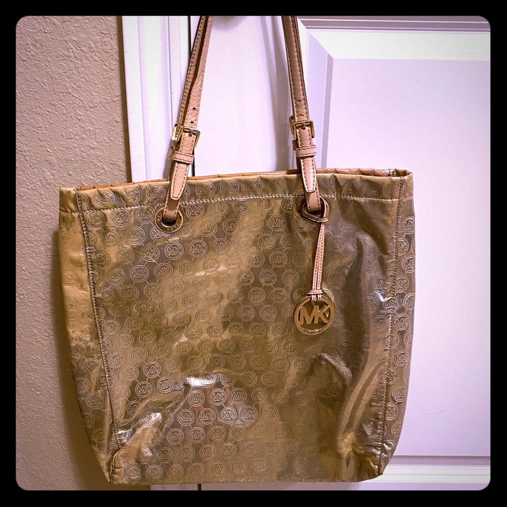 Michael Kors Gold Purse